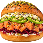 Burger Salmone di Bowlita